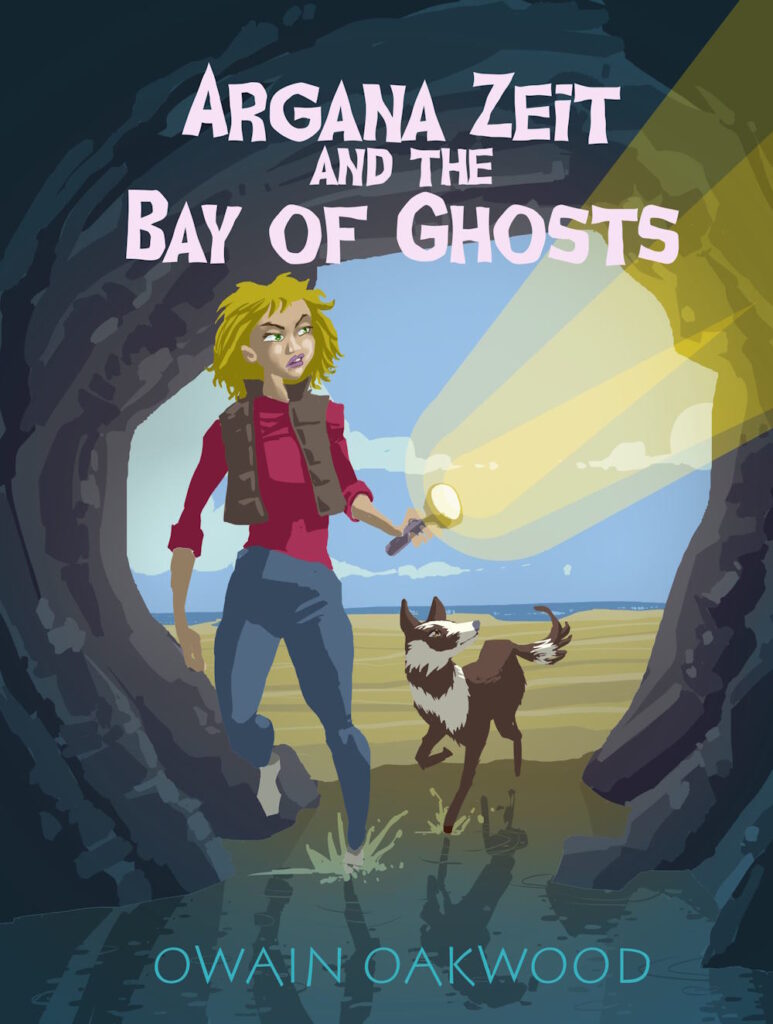 Cover to short story Argana Zeit and the Bay of Ghosts